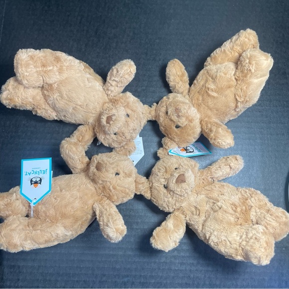 ONE BNWT JELLYCAT TINY BARTHOLOMEW BEAR - Picture 6 of 14